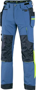 montérky CXS Naos kalhoty pánské modré/modré/HV žluté