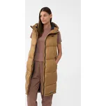 4F 4FAW23TVESF074 LIGHT BROWN Dámská vesta US XL