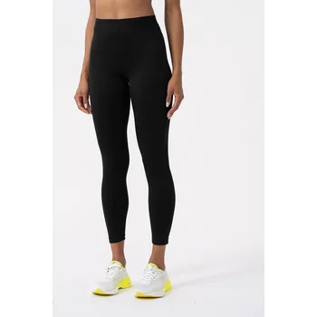 Dámské kalhoty 4F 4FAW23TFTIF153 DEEP BLACK Dámské sportovní legíny US S