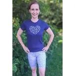 Kraťásky Modrotisk I - bílá Legíny - velikost: XS/S