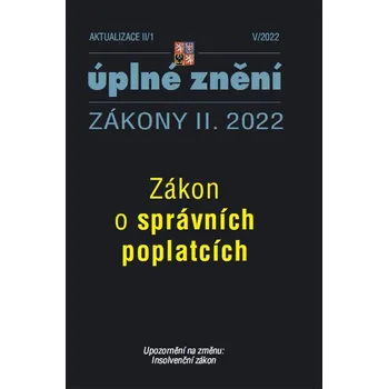 Umění Aktualizace II/1 – Zákon o správních poplatcích