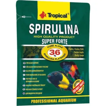 Krmivo pro rybičky Tropical Spirulina Super Forte 12 g