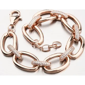 Šperk Dámský náramek stříbro 925 zirkon v barvě B1901171-1905-SLX délka 20 cm