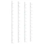 Kovový nástěnný stojan na víno na 12…