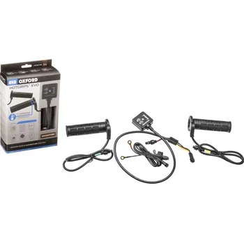 Gripy vyhřívané hotgrips evo thermistor adventure, oxford m003-122