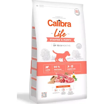 Krmivo pro psa Calibra Dog Life Starter & Puppy Lamb 2x12kg