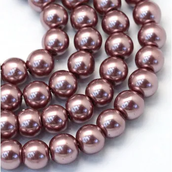 Dětské navlékací korálky Korálky voskované č. 65 - 6 mm