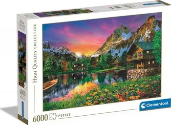 Puzzle Clementoni Puzzle Jezero v Alpách 6000 dílků