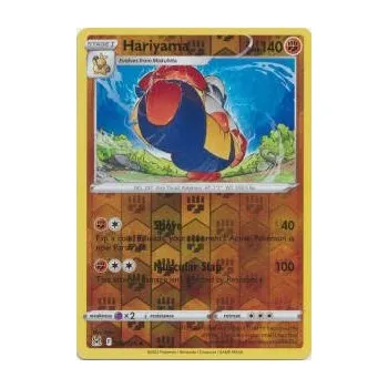 Sběratelská karetní hra Pokémon karta Hariyama 098/196 Reverse Holo - Lost Origin