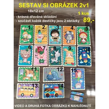 omalovánky SESTAV SI OBRÁZEK 2v1 - 7