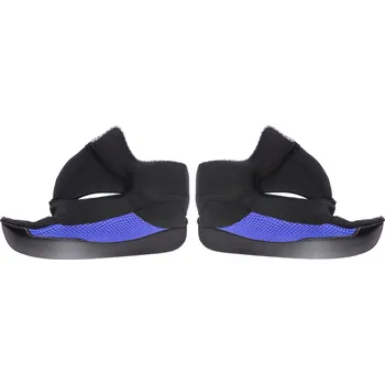 Helma na motorku Lícnice interieru pro přilby cross cup, cassida - čr (modré/černé/šedé, vel. s)