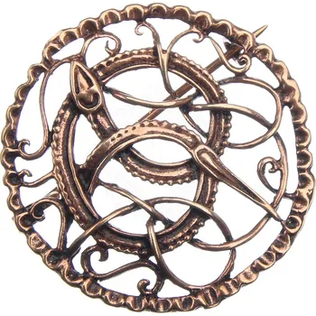 Brož Deepeka Vikinská brož &apos;Had Midgard&apos;, 40mm