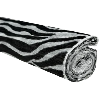 Speciální papír Krepový papír - Zebra 0,5x2m D64 28 g/m2