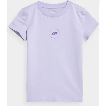 4F 4FJAW23TTSHF0817 LIGHT VIOLET Dětské tričko EU 152
