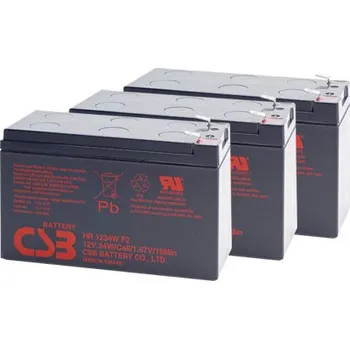 Záložní baterie Baterie pro UPS (3x CSB HR1234W F2)