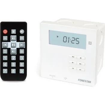 Hi-Fi Zesilovač Fonestar WA-66R (Nástěnný mini zesilovač s BT / USB / MicroSD / FM, 2 x 10 W)