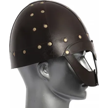 Karnevalový kostým Windlass Steelcrafts Kožená Vikingská přilba období Vendel
