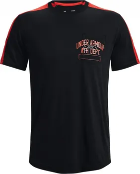 Pánské tričko Under Armour Athletic Dept Pocket černé S