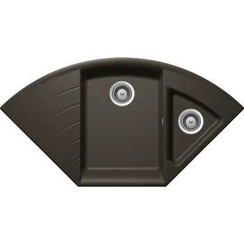Granitový dřez SCHOCK kuchyňský dřez LOTUS C-150 Typ usazení: Horní usazení (dřez nad deskou), Barva (Cristadur): Carbonium (CAR 90)