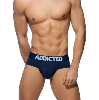 Slipy Slipy Addicted AD467 My Basic Brief tmavě modré 3XL, pánské bavlněné slipy