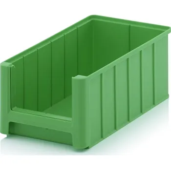 Skladové otevřené přepravky SK 35 x 21 x 15 cm - Zelenožlutá - Zelenožlutá - materiál: PP - SK 4-6018