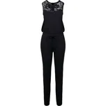 Dámský overal Urban Classics s horním dílem s krajkou Barva: Černá, Velikost: M