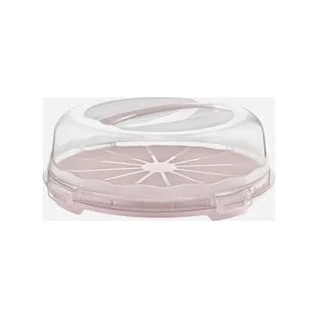 Servírovací podnos s víkem, kulatý, 30 cm