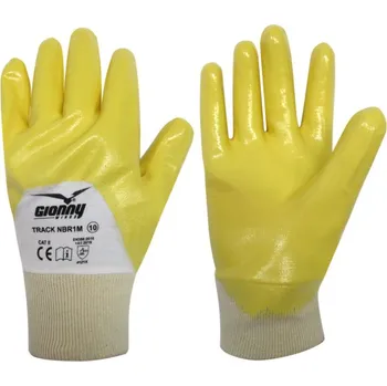 Pracovní rukavice Pracovní rukavice Payper TRACK NBR1M Barva: Žlutá, Velikost: 7