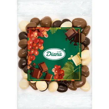 Sušená potravina Diana Company Rozinky v mix polevách 100g