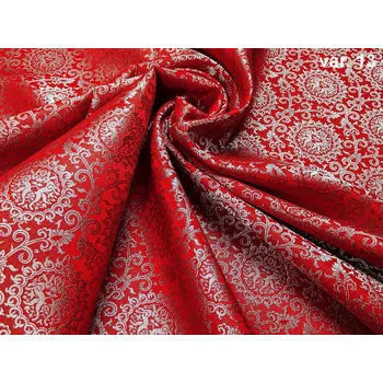 HEDVA ČESKÝ BROKÁT Luxusní brokát 160 51324 ZAJÍCI červená | 13