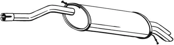 BOSAL 279-549 Kit D'Assemblage Silencieux Échappement