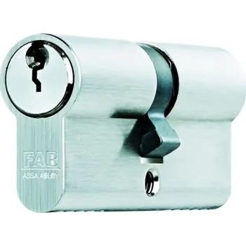 FAB Zámková vložka 200 RS Povrchová úprava: mosaz (D), Rozměr: 40+45mm, Bezpečnostní třída: 3