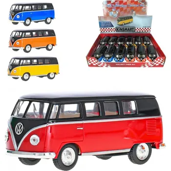 autodráha Kinsmart Autobus model 1:32 VW Classical 1962 kov PB 13cm 4 barvy