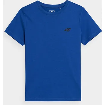 Dívčí tričko 4F 4FJAW23TTSHM0795 COBALT Dětské tričko EU 140