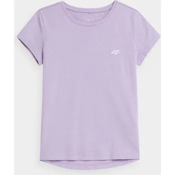 4F 4FJAW23TTSHF0816 LIGHT VIOLET Dětské tričko EU 122