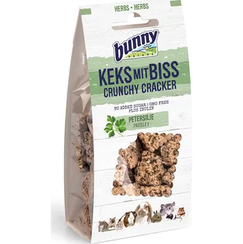 Krmivo pro hlodavce Bunny křupavé keksy pro malá zvířata – petrželka 3x50g