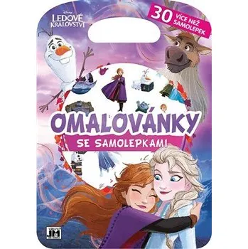 Hračka Omalovánky se samolepkami - Ledové království