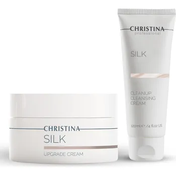 Pleťový krém Christina Cosmeceuticals Regeneračný krém a čistící krém Silk
