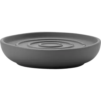 Odkladač na mýdlo NOVA, šedý - ZONE DENMARK (Tácek na mýdlo do koupelny Nova Grey - ZONE DENMARK)