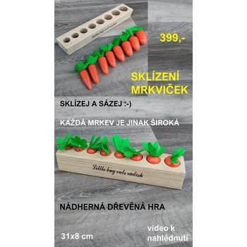 RC model auta SKLÍZENÍ MRKVIČEK