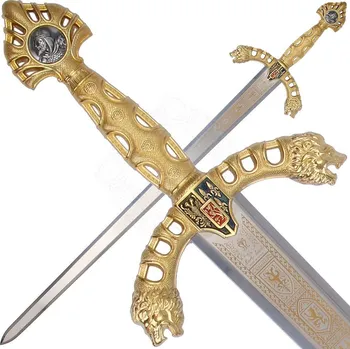 Replika zbraně Marto Legendární meč Durandal rytíře Rolanda | Zlacená replika