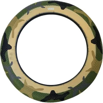 Plášť na kolo Plášť BMX - CULT Vans 16x2,3" - Green Camo / Skin Wall