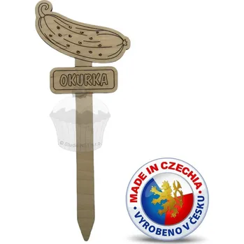 VypálímTi.cz Zahradní zápich - okurka