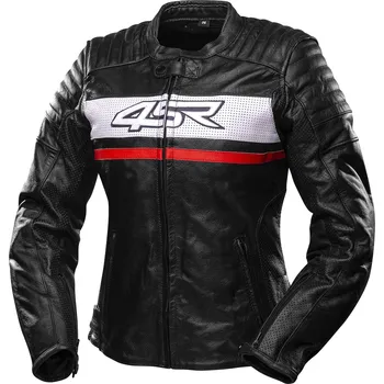 Moto bunda Kožená dámská bunda 4SR Roadster Lady III red Velikost: 38