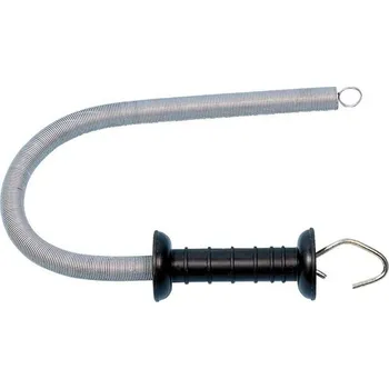 Branková rukojeť s pružinou černá