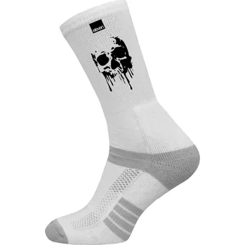 Dámské ponožky Ponožky Eleven Suba Skull Paint White Velikost: L (42-44)