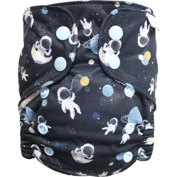 Plenkové kalhoty Breberky Ai2 BIO (S) - Vesmírný cestovatel PAT