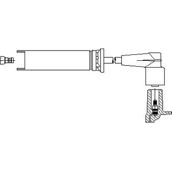 Zapalovací kabel zapalovací kabel, , BREMI, 490/46