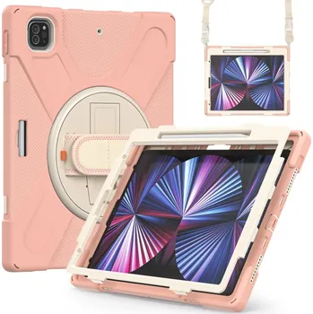 Příslušenství pro tablet VSECHNONAMOBIL 57184 SOLID Odolný kryt pro Apple iPad Pro 12.9 2022 / 2021 růžový