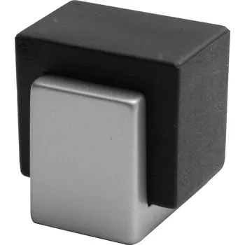 CI - Zarážka dveří čtverec OCS - Chrom broušený